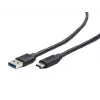 GEMBIRD USB 3.0 AM naar Type-C kabel (AM/CM) 10cm