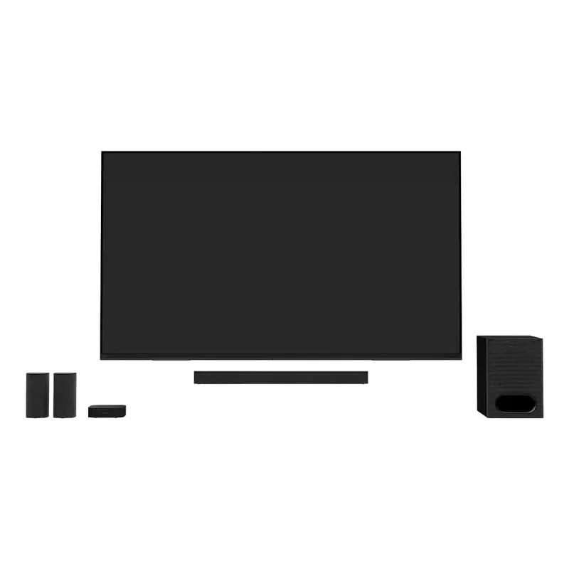 5.1-kanaals soundbarsysteem Sony HT-S60 zwart, 1000 W, Dolby Atmos & DTS:X-ondersteuning, Bluetooth