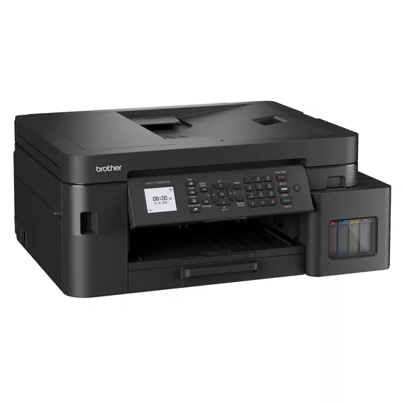 Multifunctionele inkjetprinter Brother MFC-T930DW — kleurendruk, A4, duplex, Wi‑Fi, Ethernet, 30 ppm (z/w), 26 ppm (kleur)