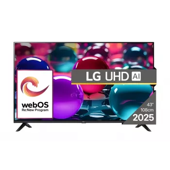 LG UHD AI 43UA73003LA TV 109,2 cm (43 inch) 4K Ultra HD Smart-TV Wi-Fi zwart