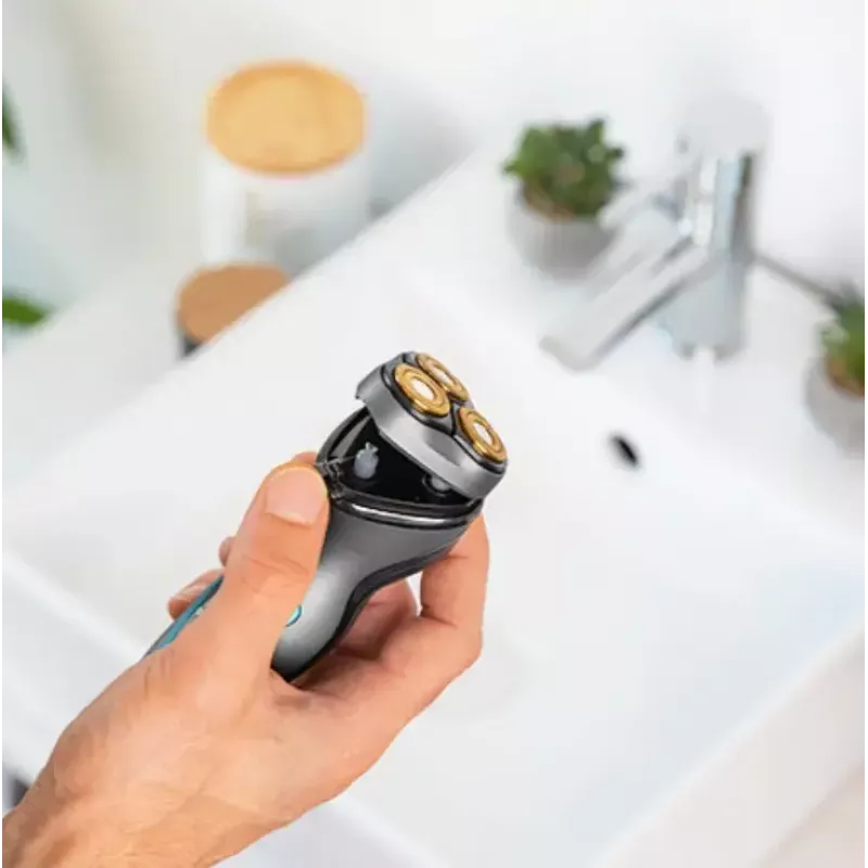 Cecotec 04199 Heren scheerapparaat Roterend scheerapparaat Trimmer Titan 3D-kop