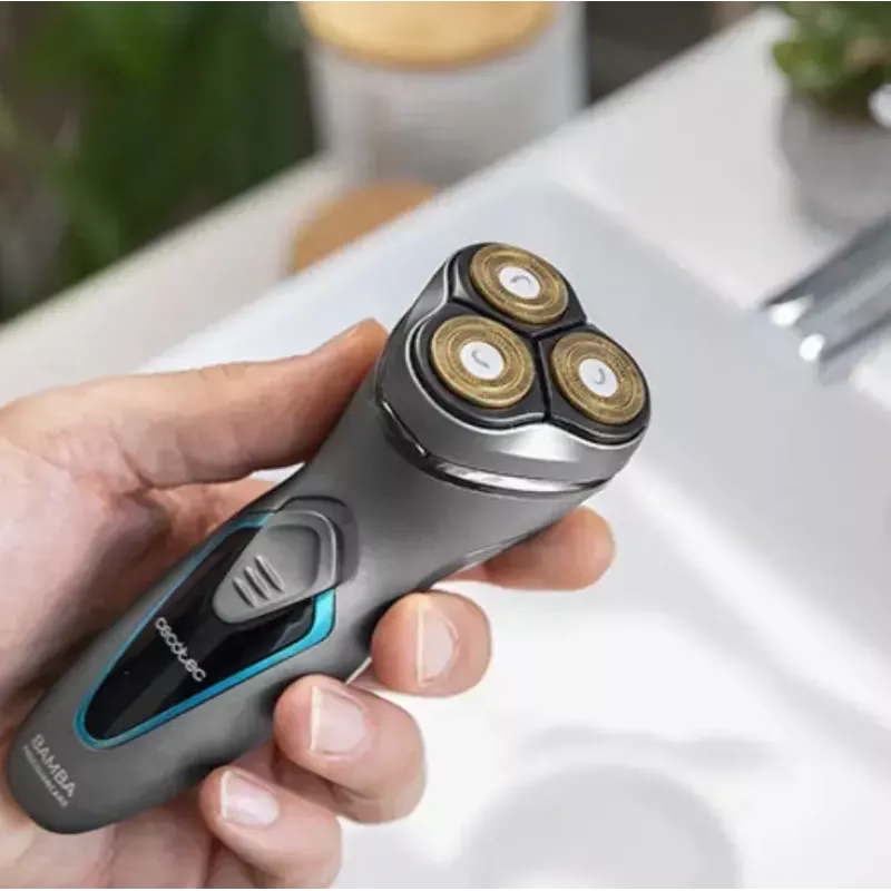 Cecotec 04199 Heren scheerapparaat Roterend scheerapparaat Trimmer Titan 3D-kop