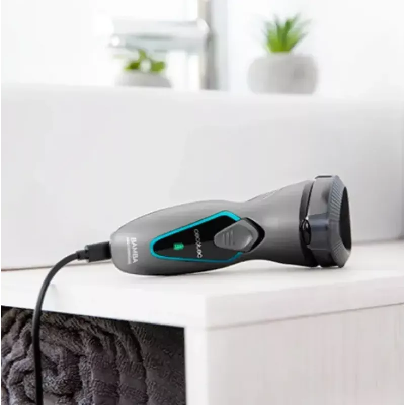Cecotec 04199 Heren scheerapparaat Roterend scheerapparaat Trimmer Titan 3D-kop