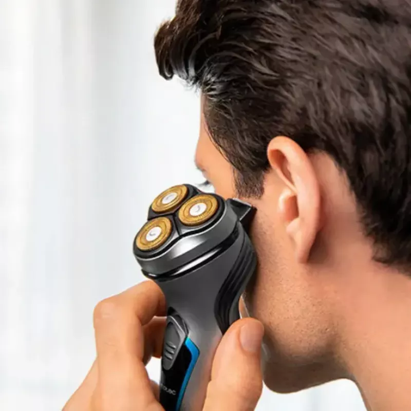 Cecotec 04199 Heren scheerapparaat Roterend scheerapparaat Trimmer Titan 3D-kop
