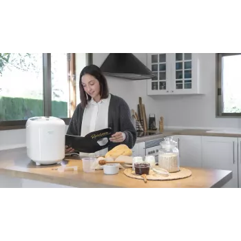 Broodmachine CECOTEC Bread&Co 1000 Delicious — 550 W, max. 1 kg, wit
