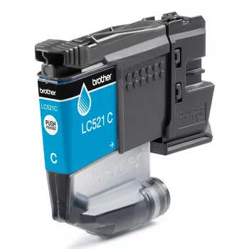 Brother LC521C originele inktcartridge - cyaan
