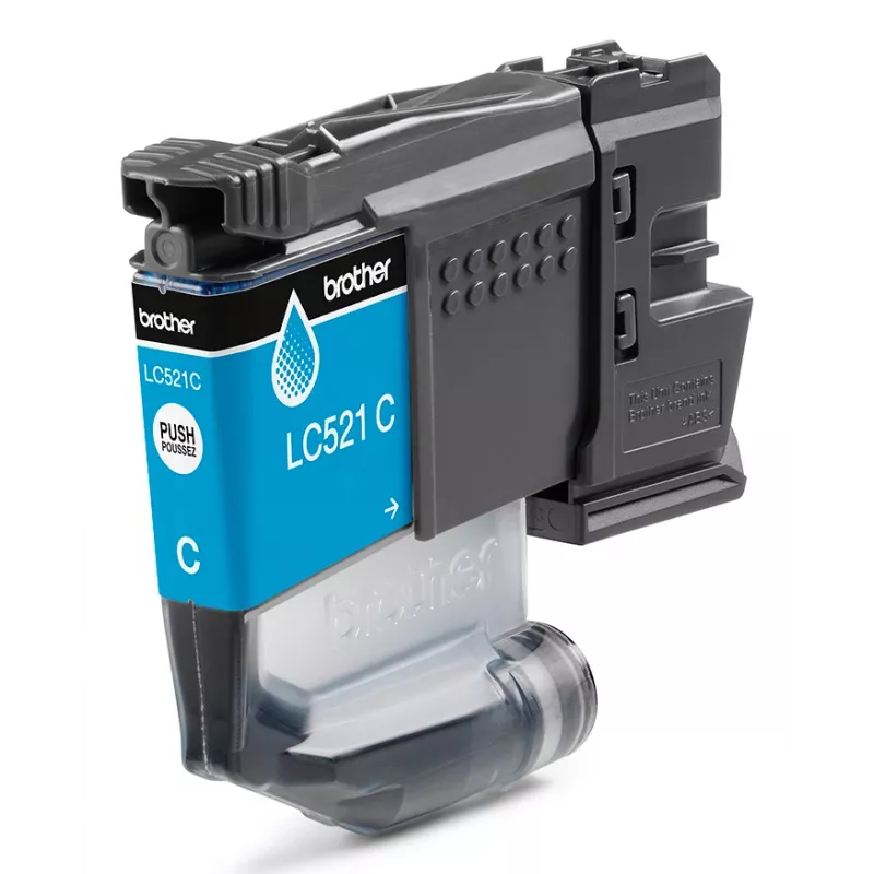 Brother LC521C originele inktcartridge - cyaan
