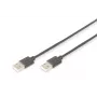 DIGITUS USB 2.0 verbindingskabel type A M/m 1,8m USB 2.0 conform zwart