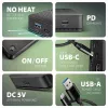 Axagon HMC-U4 USB4-dock, 3x USB-A, 2x USB-C, HDMI & DP 8K/30Hz, RJ-45, SD/mSD, audio, PD 100W