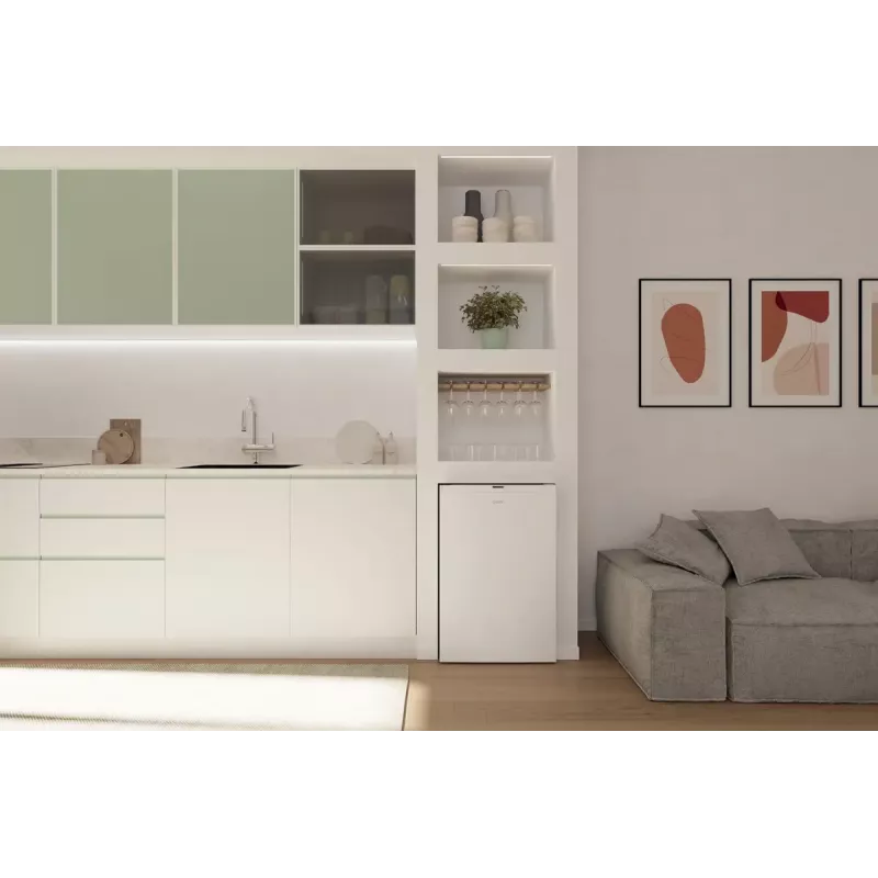 Candy CNOQ2S58EW koel-vriescombinatie vrijstaand 114 L E wit