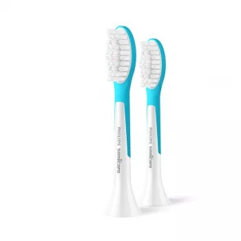 Philips Sonicare For Kids HX6042/90 2-pack borstelkoppen blauw wit