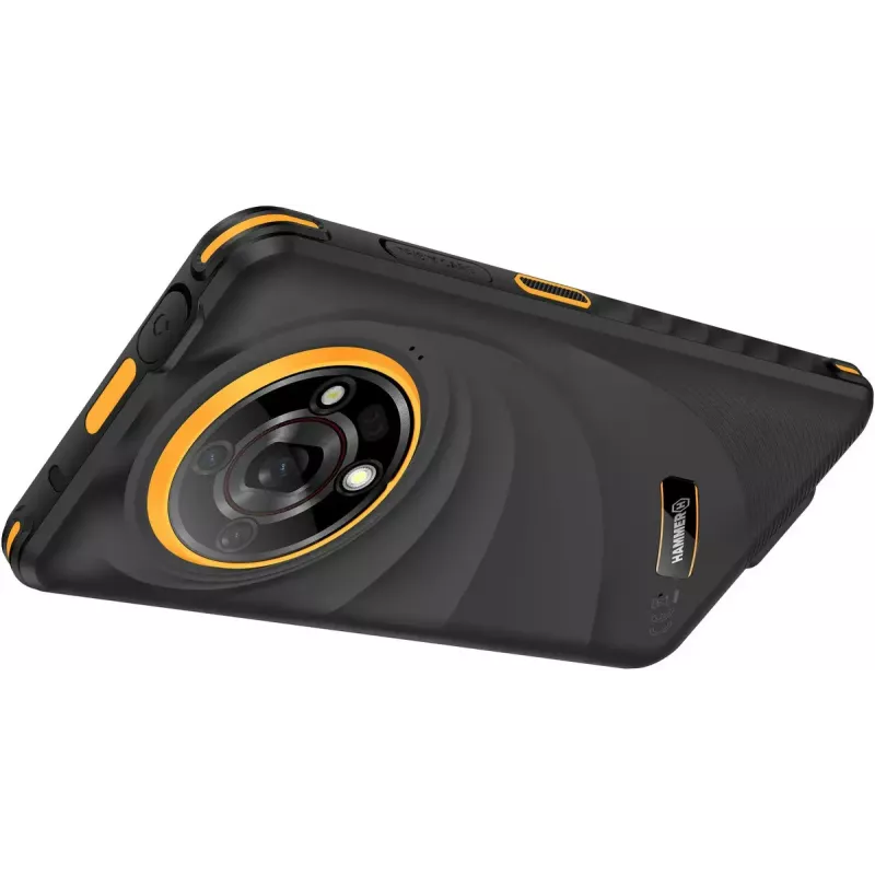 Smartphone Hammer Iron 6 — 6,56 inch IPS TFT, 128 GB, 6 GB RAM, Android 14, 4G, zwart