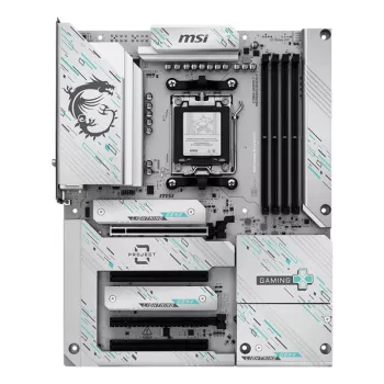 Moederbord MSI B850 GAMING PLUS WIFI PZ — AMD B850, socket AM5, ATX, DDR5, 4x DIMM, 3x M.2, Wi‑Fi, Bluetooth
