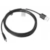 USB-kabel LANBERG CA-USBO-10CC-0018-BK USB 2.0, USB A (stekker) naar USB C (stekker), 1,8 m, zwart