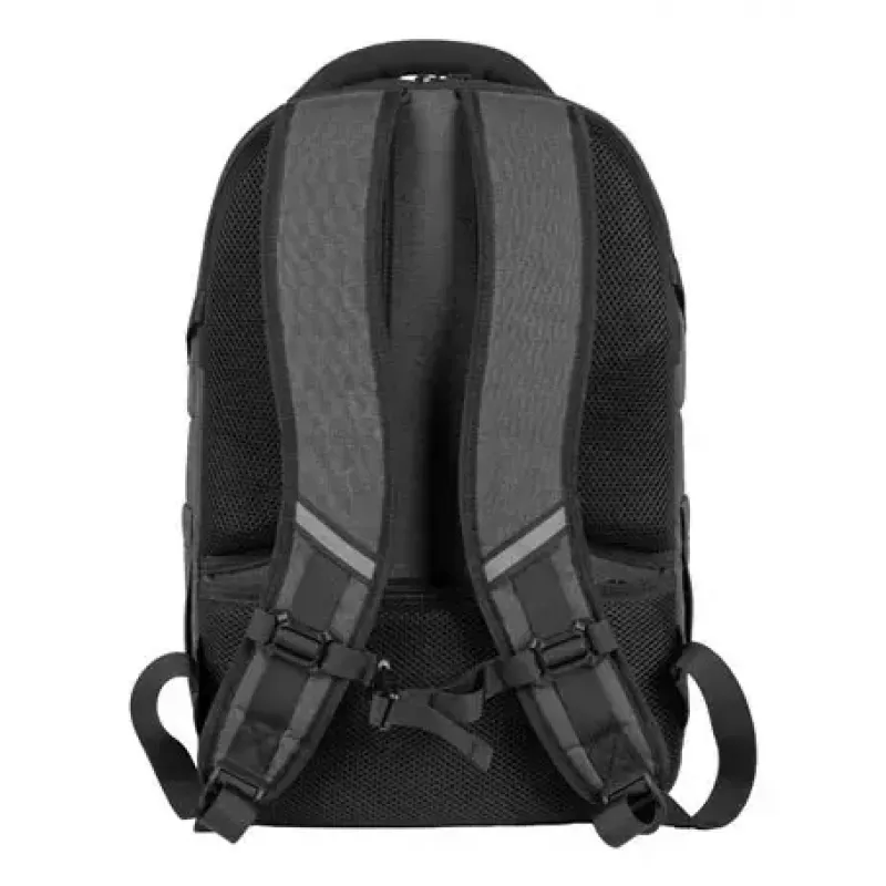 City-rugzak NATEC NTO-2226 — polyester, 160×325×465 mm, zwart/grijs