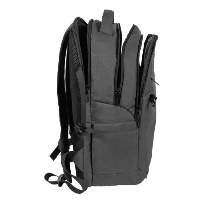 City-rugzak NATEC NTO-2226 — polyester, 160×325×465 mm, zwart/grijs
