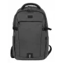 City-rugzak NATEC NTO-2226 — polyester, 160×325×465 mm, zwart/grijs