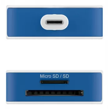 TARGUS Hyperdrive Flex 8-poorts USB-C-hub (blauw)