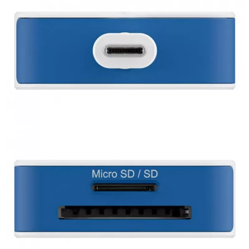 TARGUS Hyperdrive Flex 8-poorts USB-C-hub (blauw)
