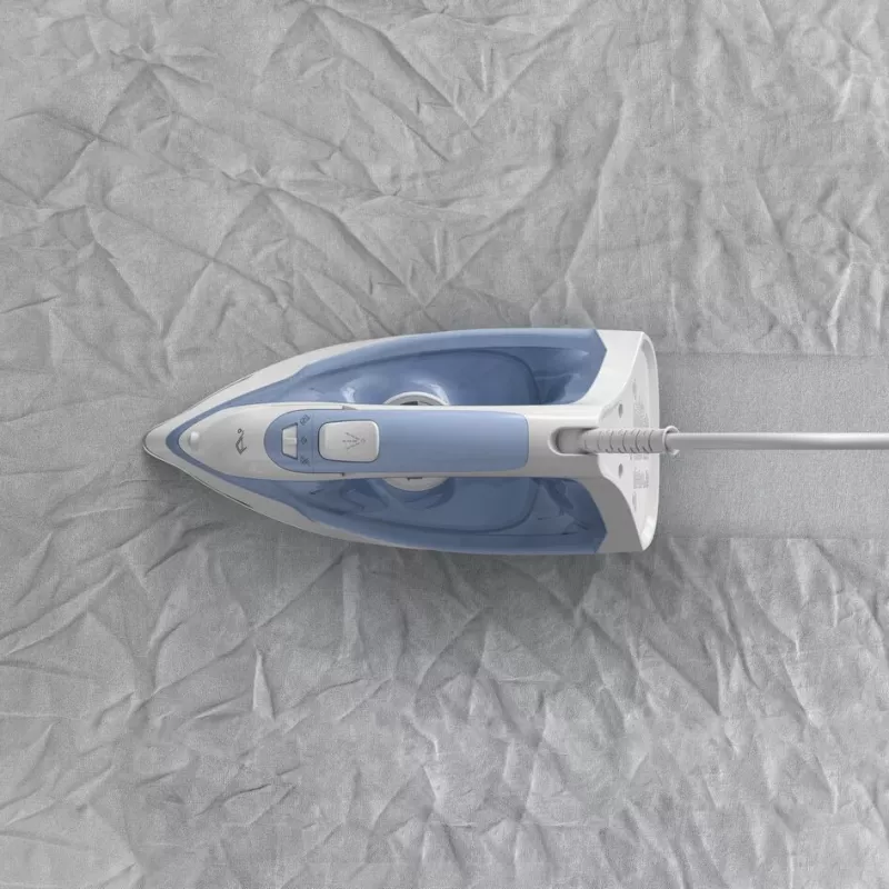 Tefal Virtuo 30 FV2C41E0 strijkijzer droog- en stoomstrijkijzer keramische strijkzool 2000 W blauw, wit