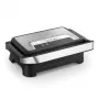 Contactgrill Tefal Inicio Compact GC270D10 — rechthoekig 1000 W, grillrooster bovenkant, zwart/roestvrij staal