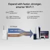 Netwerk zender & ontvanger TP‑LINK BE3600 2882 Mbit/s, dualband 2,4/5 GHz, 1× RJ‑45, wit