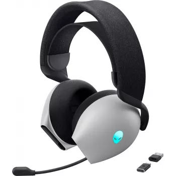 Alienware AW725H headset bedraad & draadloos hoofdband gaming USB Type-C zwart, wit