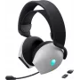 Alienware AW725H headset bedraad & draadloos hoofdband gaming USB Type-C zwart, wit