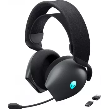 Alienware AW725H headset bedraad & draadloos hoofdband gaming USB Type-C Bluetooth zwart