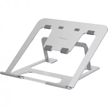 Fellowes Alumia laptop-riser draagbare laptopstandaard max. grootte 15 inch max. gewicht 5 kg zilver
