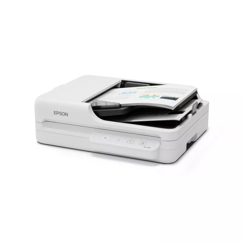Epson WorkForce DS-1730 flatbed- & ADF-scanner 1200 x 1200 DPI A4 zwart, wit