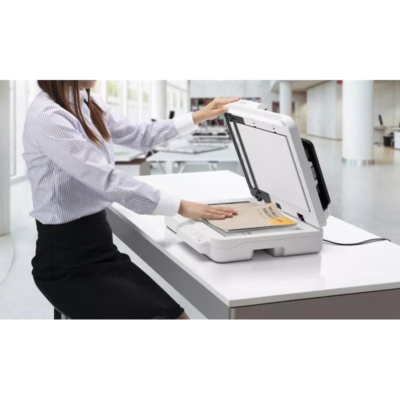 Epson WorkForce DS-1730 flatbed- & ADF-scanner 1200 x 1200 DPI A4 zwart, wit