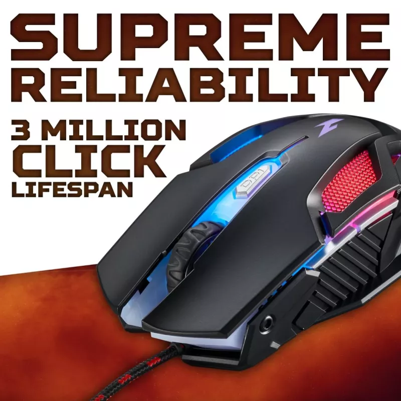 Acer Nitro Gaming Mouse II NMW200, bedraad, zwart