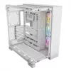 CORSAIR pc-behuizing – iCUE LINK 6500X RGB mid-tower dual chamber wit