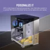 CORSAIR pc-behuizing – iCUE LINK 6500X RGB mid-tower dual chamber wit