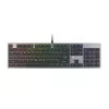 GENESIS Thor 420 RGB Gaming Toetsenbord USB QWERTY US International Zilver