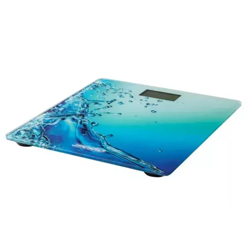 Mesko MS 8156 elektronische personenweegschaal, 150 kg / 100 g, blauw