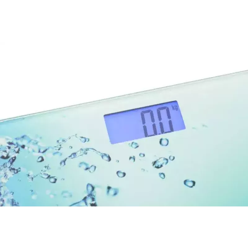 Mesko MS 8156 elektronische personenweegschaal, 150 kg / 100 g, blauw