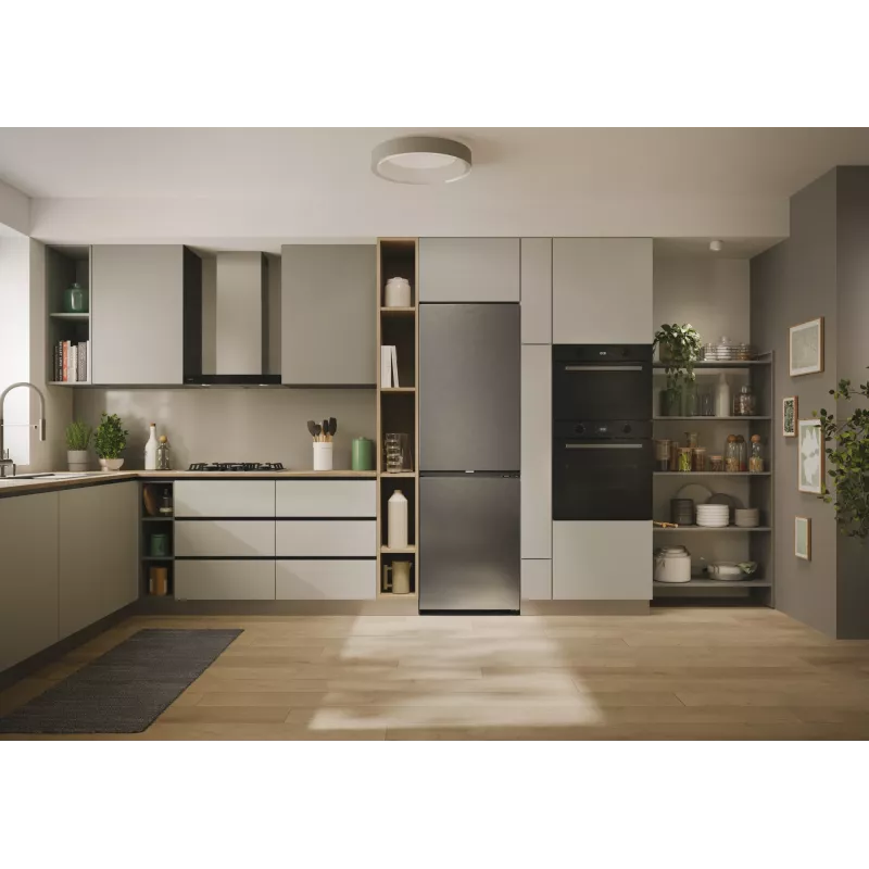 Candy ECN2CQTEX186 Vrijstaand 355 L RVS