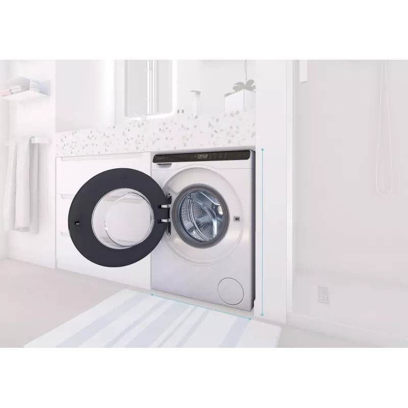 Candy CW50-BP12307GU-S Wasmachine frontlader 5 kg 1200 t/min Wit