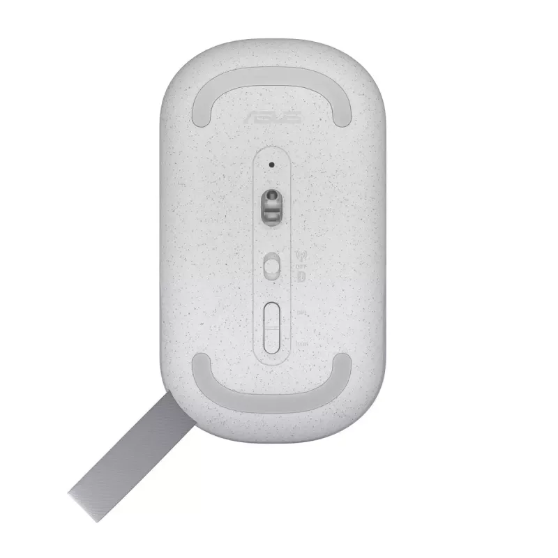 ASUS Marshmallow MD100 Muis Kantoor Beidhandig RF Draadloos + Bluetooth Optisch 1600 DPI