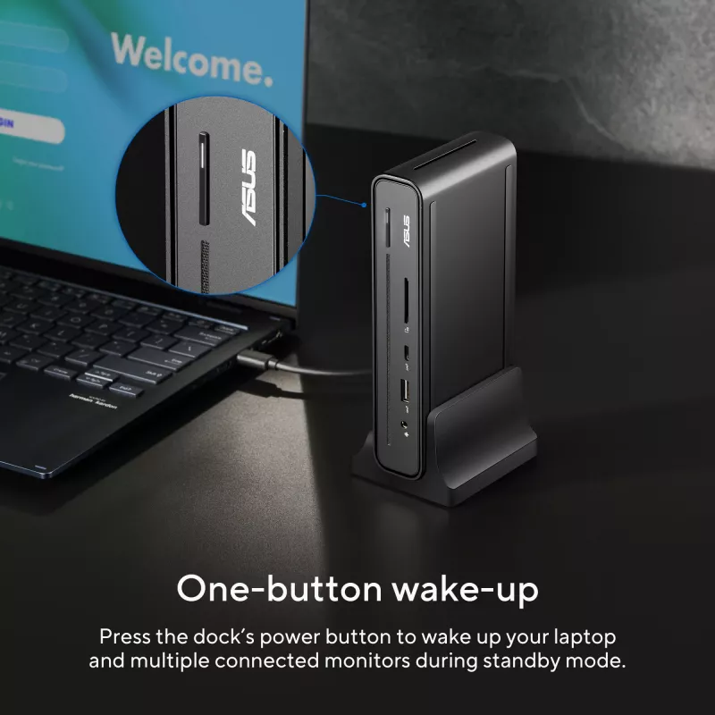 ASUS Triple Display USB-C Dock DC300 Docking USB 3.2 Gen 2 (3.1 Gen 2) Type-C Zwart