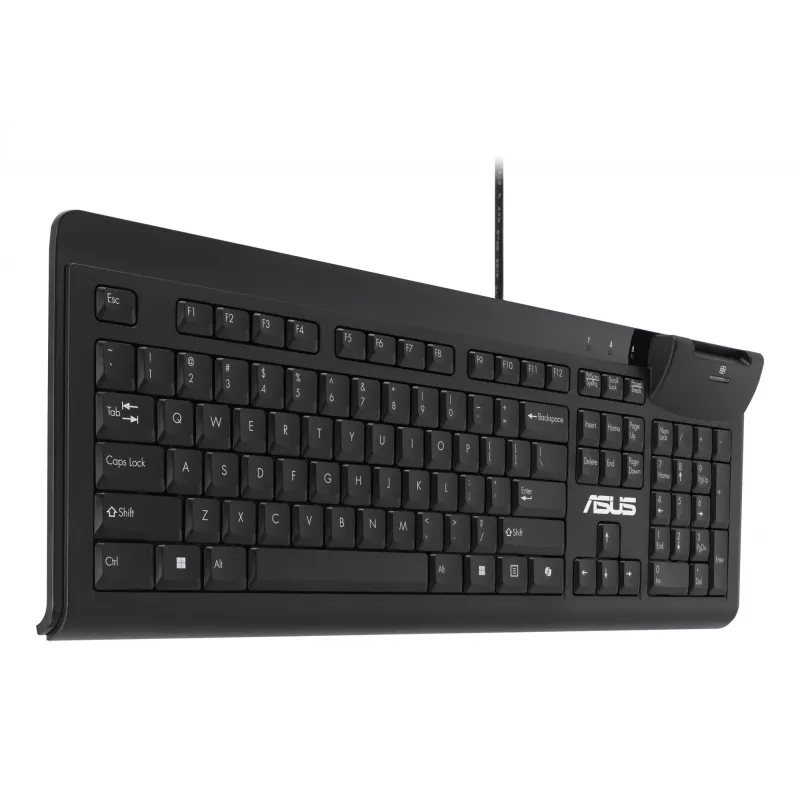 ASUS Smart Card KU100 toetsenbord voor thuis/kantoor USB zwart