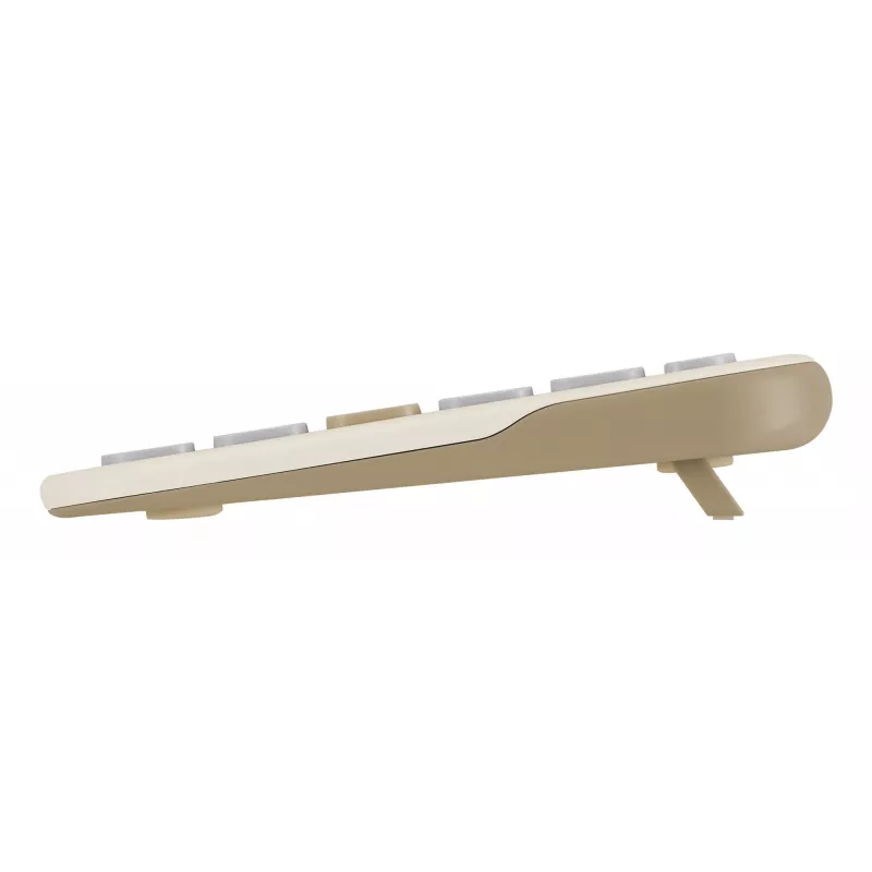 Draadloos Bluetooth-toetsenbord ASUS Marshmallow KW100 — US International layout, Oat Milk