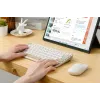 Draadloos Bluetooth-toetsenbord ASUS Marshmallow KW100 — US International layout, Oat Milk