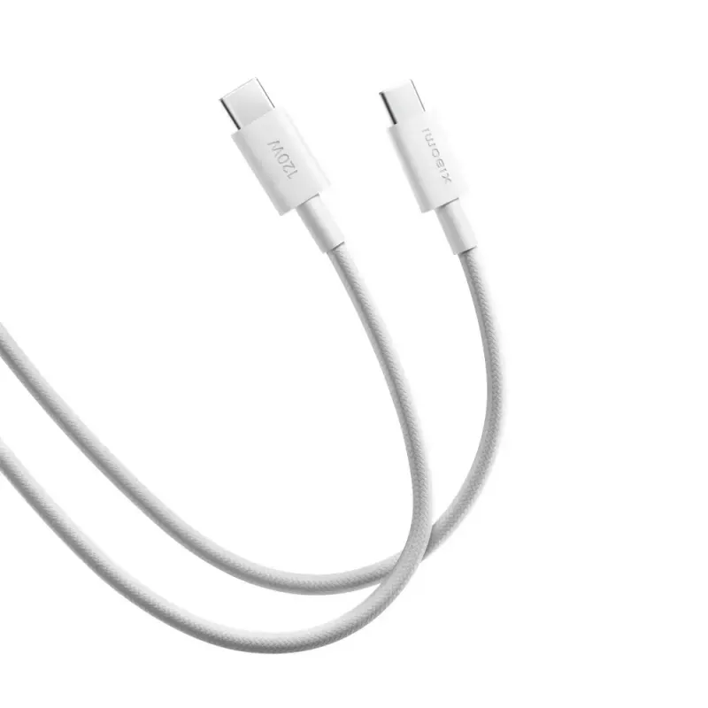 Xiaomi 6A gevlochten USB-C naar USB-C kabel, 2 m