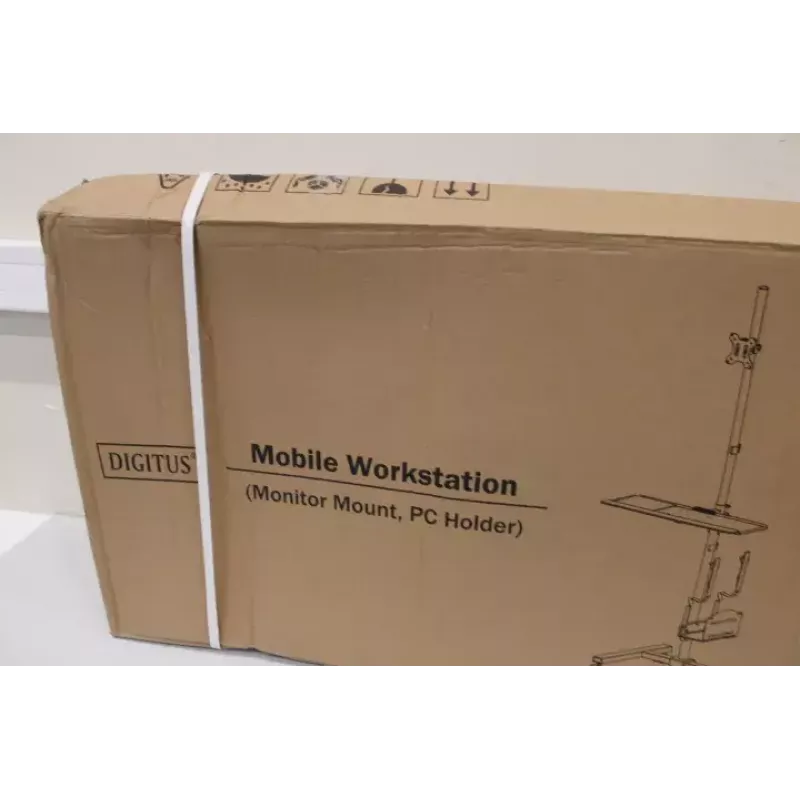 Monitorhouder en pc-houder DIGITUS DA-90374 — in hoogte verstelbaar voor 17–32 inch displays