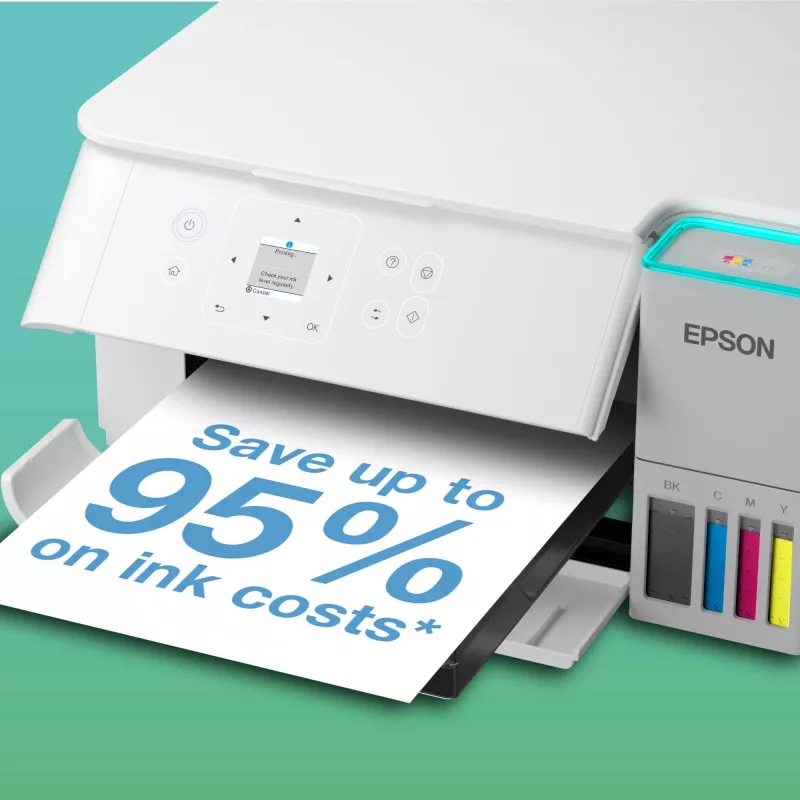 Multifunctionele inkjetprinter Epson EcoTank L4366 — A4, 4800 x 1200 dpi, 33 ppm, Wi-Fi, Ethernet, dubbelzijdig