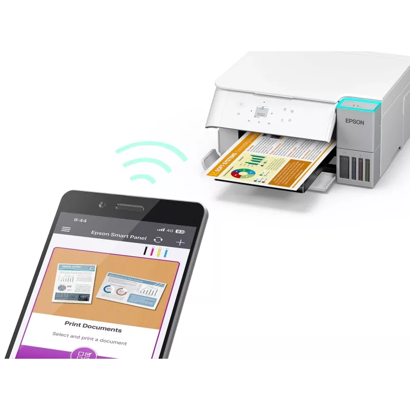 Multifunctionele inkjetprinter Epson EcoTank L4366 — A4, 4800 x 1200 dpi, 33 ppm, Wi-Fi, Ethernet, dubbelzijdig