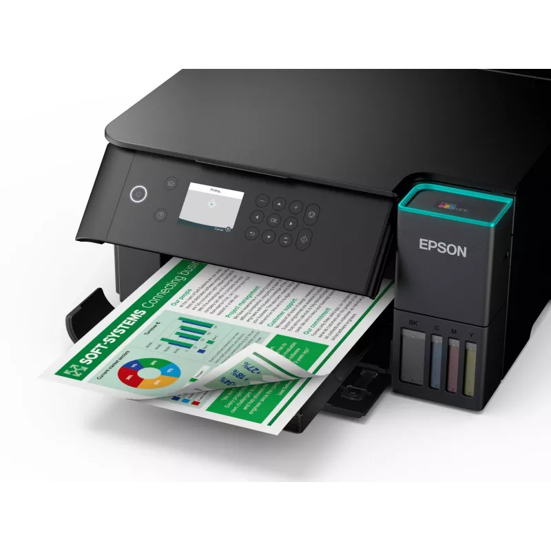 Multifunctionele inkjetprinter Epson EcoTank L6360 — kleur, A4, 4800x1200 dpi, 35 ppm, Wi-Fi, dubbelzijdig